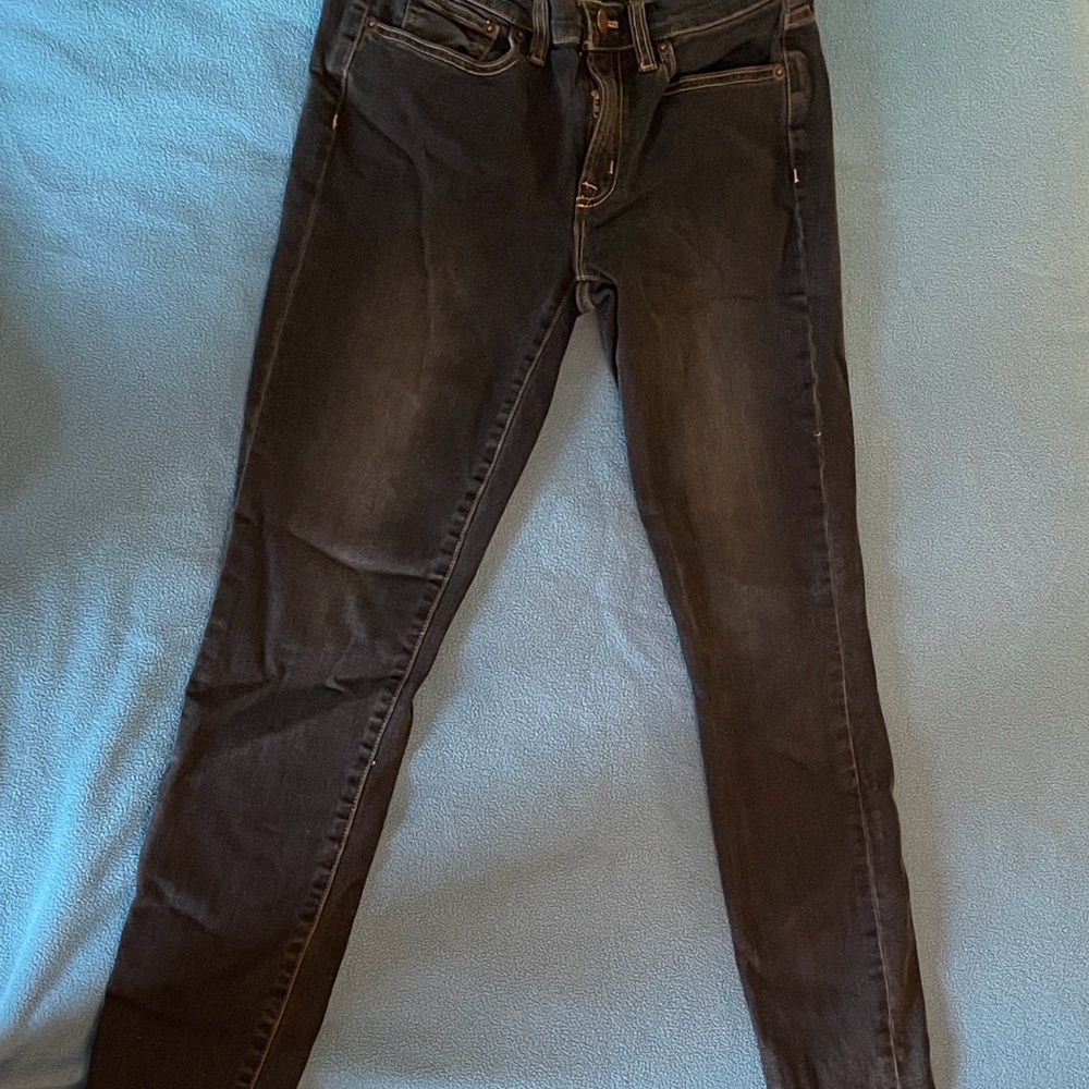 J. Crew Midnight Blue Skinny Jeans